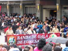 Banda de Gala de Egresados Desfile 150 Años Aniversario Colegio Bolívar Ambato 2011