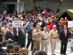 Promoción del año 1959 Desfile 150 Años Aniversario Colegio Bolívar Ambato 2011