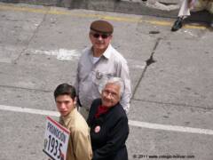 Promoción del año 1935 Desfile 150 Años Aniversario Colegio Bolívar Ambato 2011