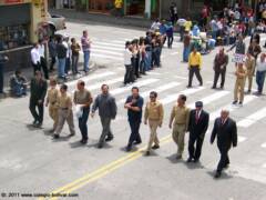 Promoción del año 1976 Desfile 150 Años Aniversario Colegio Bolívar Ambato 2011