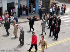 Promoción del año 1979 Desfile 150 Años Aniversario Colegio Bolívar Ambato 2011